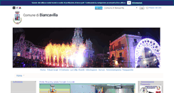 Desktop Screenshot of comune.biancavilla.ct.it